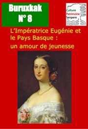 Page de couverture du Buruxkak n° 8 - L'impératrice Eugénie et le Pays basque
