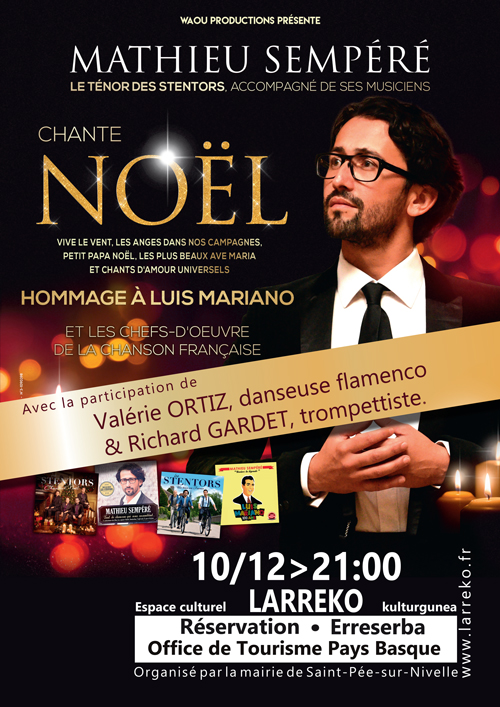 Affiche du concert Chante Noël