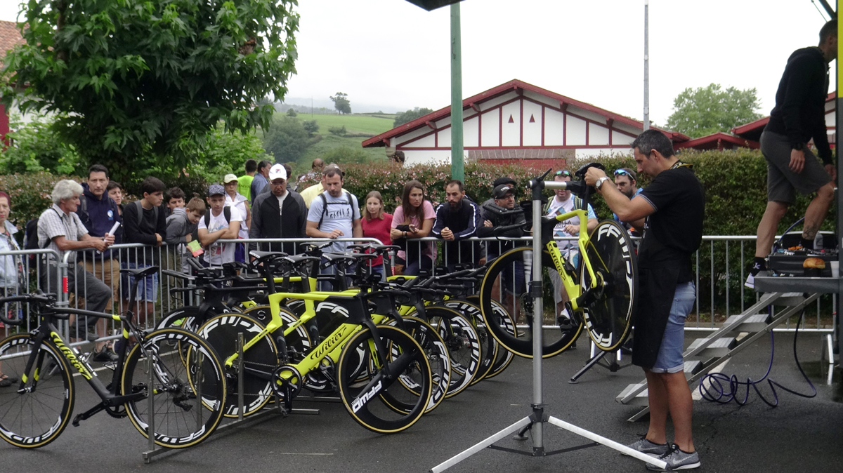 Sur le paddock