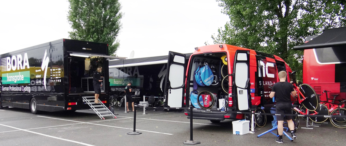 Sur le paddock