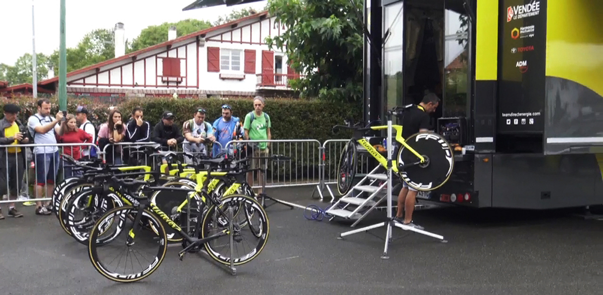 Sur le paddock