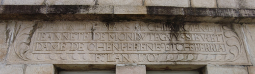 Le linteau de la maison Felixenia