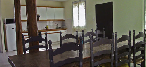 l'intéreur du refuge